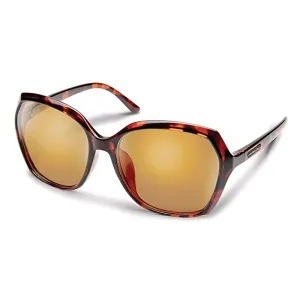 Suncloud Womens Tortoise Frame Sienna Mirror Lens Adelaide Large Fit Polarized Sunglasses - 20322608659DE