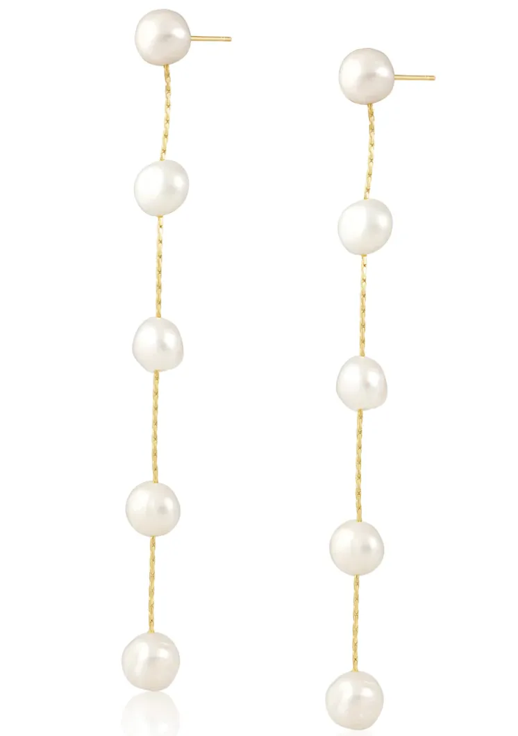 Valentina Pearl Drop Earrings