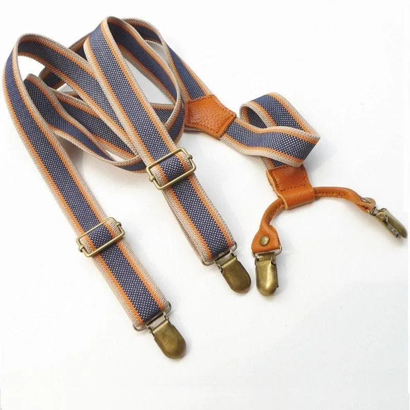 Vintage Clip Suspenders