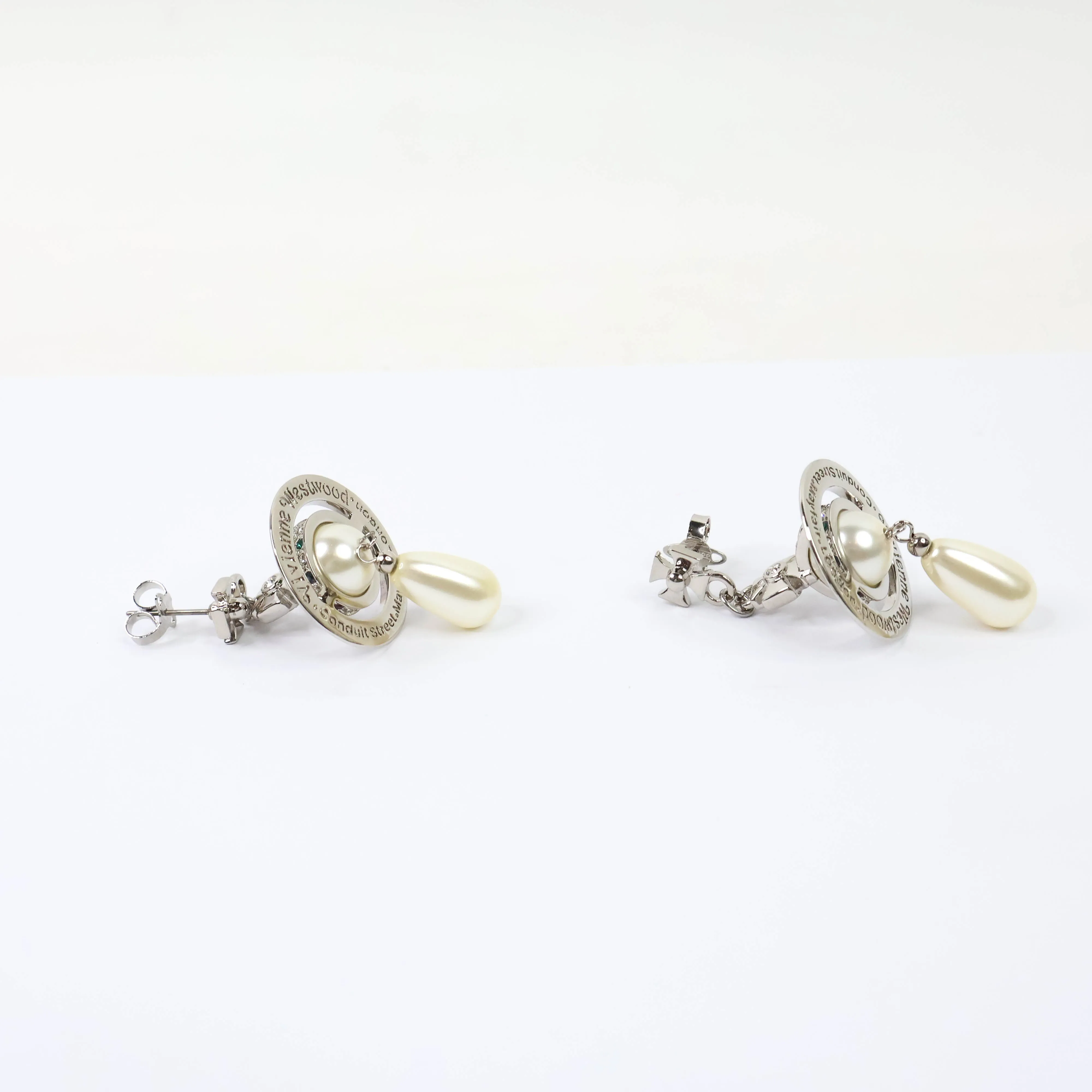 Vivienne Westwood Earrings Pearl Drop